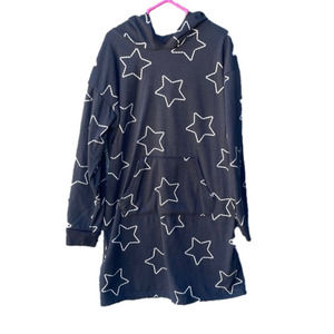 Wonder Nation Black Star Kids Sweater Dress